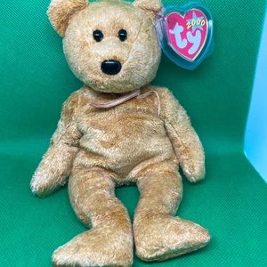“CASHEW” Ty Beanie Babies /Collectible/Teddy Bear/Stuffed Animals/Retired/Toys